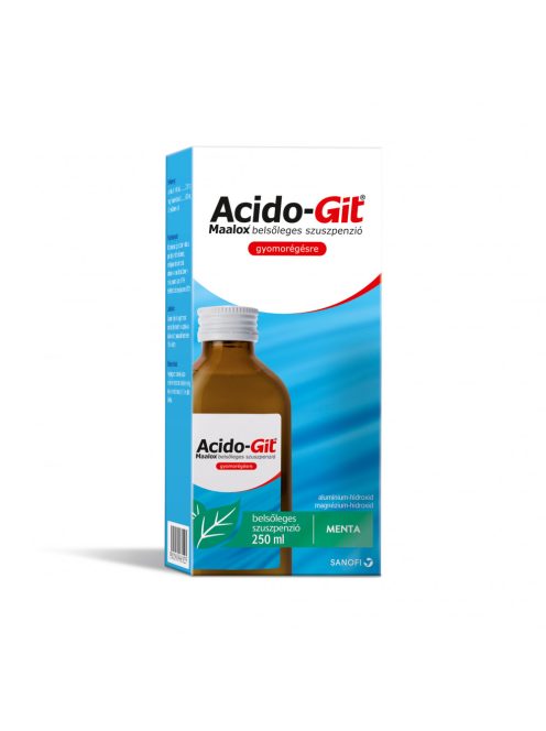 ACIDO-GIT MAALOX belsőleges szuszpenzió 250 ml