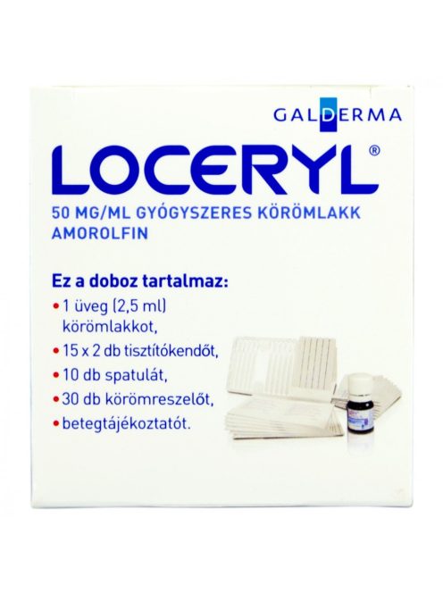 LOCERYL 50 mg/ml gyógyszeres körömlakk 1 db