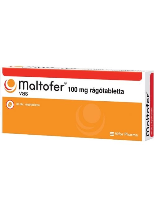 MALTOFER 100 mg rágótabletta 30 db