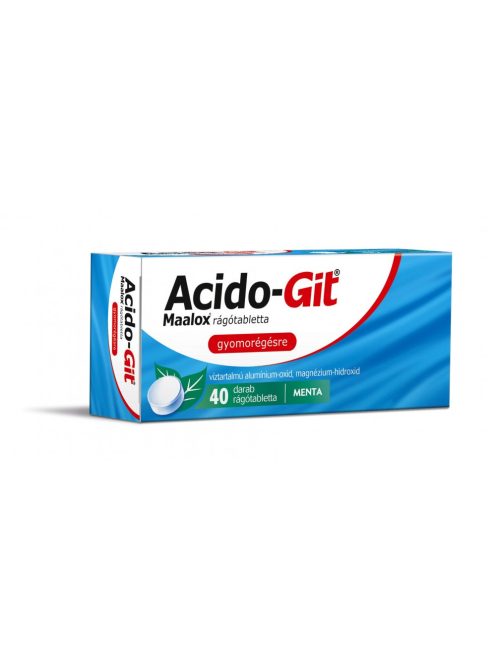 ACIDO-GIT MAALOX rágótabletta 40 db