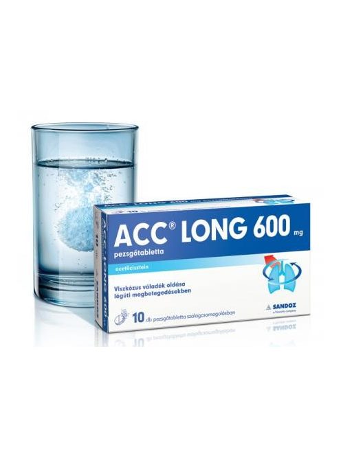 ACC LONG 600 mg pezsgőtabletta 10 db