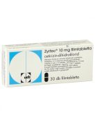 ZYRTEC 10 mg filmtabletta 30 db