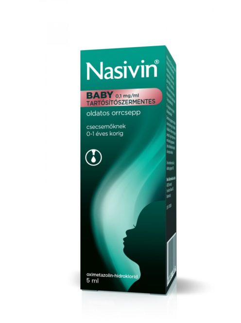 NASIVIN BABY 0,1 mg/ml tartósítószermentes oldatos orrcsepp 5 ml