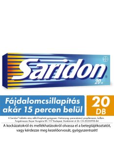SARIDON tabletta 20 db