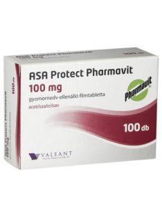   ASA PROTECT PHARMAVIT 100 mg gyomornedv-ellenálló filmtabletta 100 db