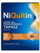 NIQUITIN CLEAR 14 mg transzdermális tapasz 7 db