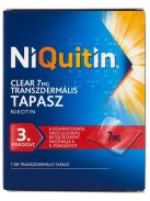 NIQUITIN CLEAR 7 mg transzdermális tapasz 7 db