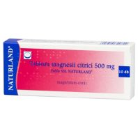 NATURLAND MAGNESII CITRICI 500 mg magnézium-citrát 10 DB
