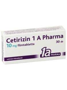 CETIRIZIN 1 A PHARMA 10 mg filmtabletta 30 db
