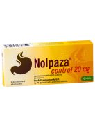 NOLPAZA CONTROL 20 mg gyomornedv-ellenálló tabletta 14 db