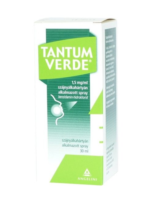 TANTUM VERDE 1,5 mg/ml szájnyálkahártyán alkalmazott spray 1 doboz
