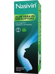   NASIVIN Aloe Vera és Eukaliptusz 0,5 mg/ml oldatos orrspray 15 ml