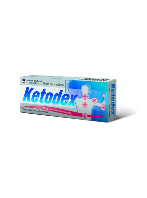 KETODEX 25 mg filmtabletta 20 db