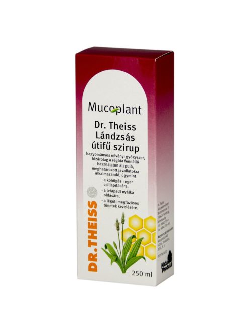 MUCOPLANT DR. THEISS Lándzsás útifű szirup 250 ml