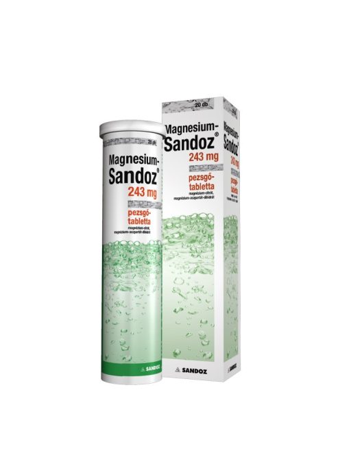MAGNESIUM-SANDOZ 243 mg pezsgőtabletta 20 db
