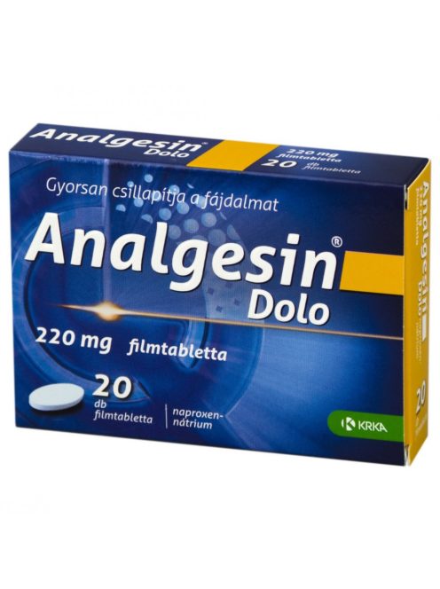 ANALGESIN DOLO 220 mg filmtabletta 20 db
