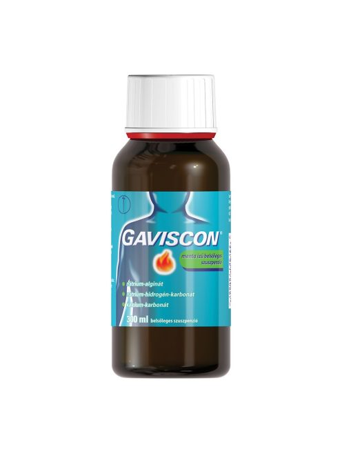 GAVISCON MENTA izű belsőleges szuszpenzió 300 ml