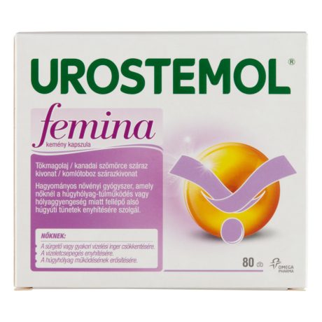 UROSTEMOL FEMINA kemény kapszula 80 db