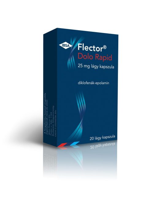 FLECTOR DOLO RAPID 25 mg lágykapszula 20 db