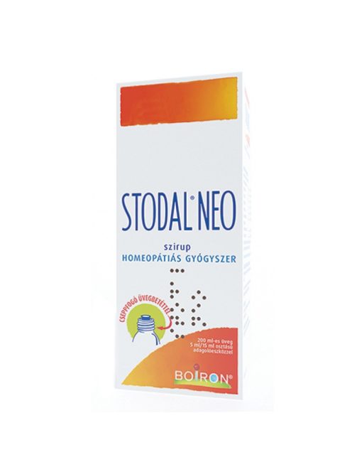 STODAL NEO szirup cseppfogó betéttel 200 ml