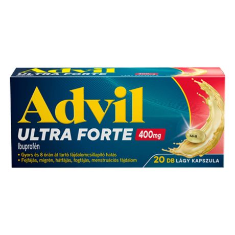 ADVIL ULTRA FORTE lágy kapszula 20 db