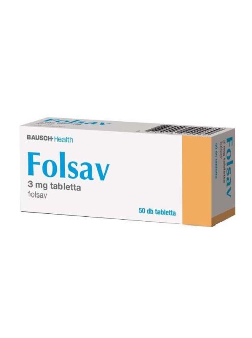 FOLSAV 3 mg tabletta 50 db