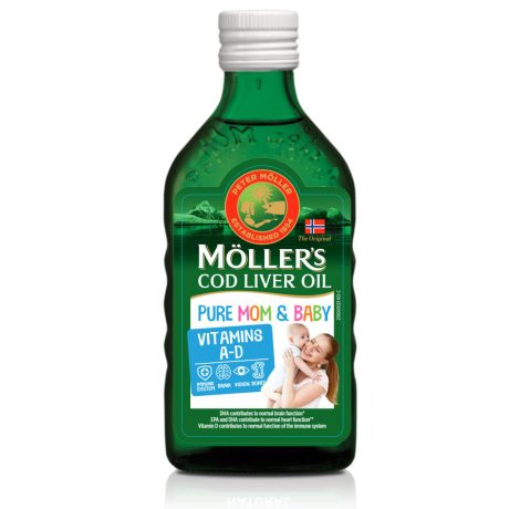 MÖLLER'S BABY halolaj A- és D-vitaminnal 250 ml