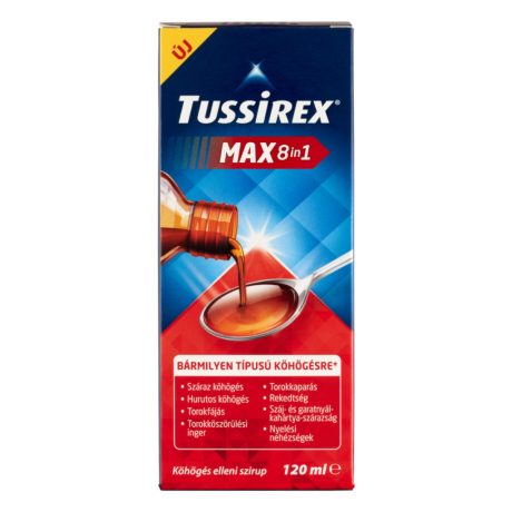 TUSSIREX MAX 8in1 szirup 120 ml