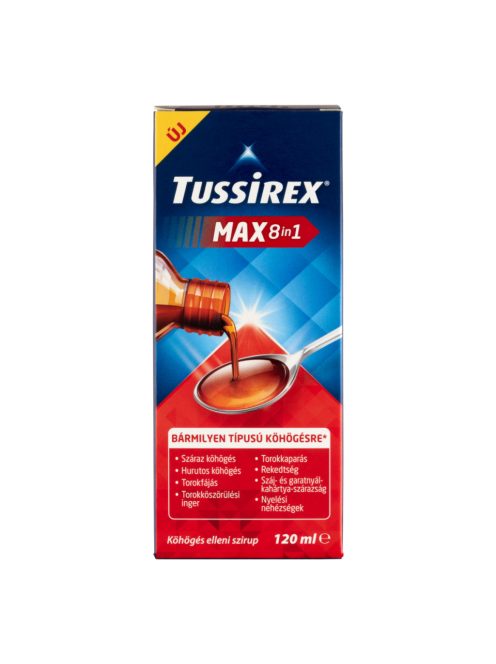 TUSSIREX MAX 8in1 szirup 120 ml