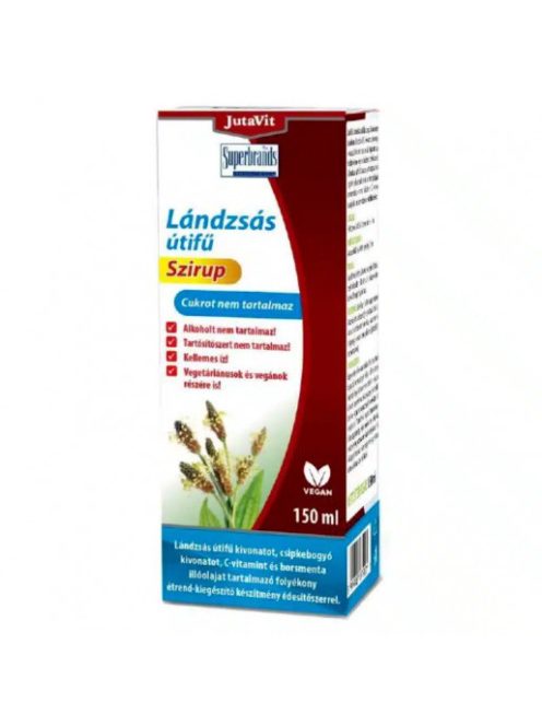 JUTAVIT LÁNDZSÁS ÚTIFŰ szirup cukormentes 150 ml