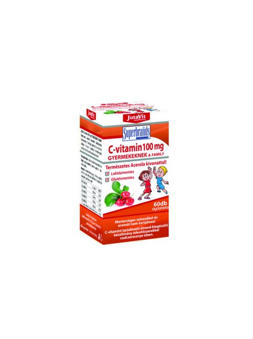 JUTAVIT C-VITAMIN 100 mg gyermekeknek rágótabletta 60 db