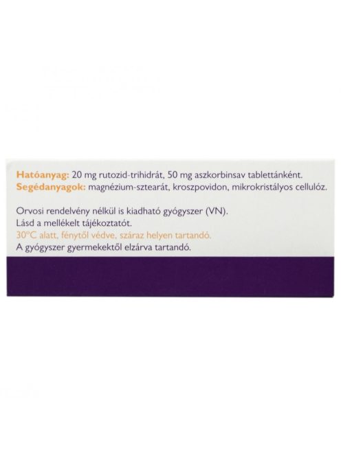 RUTASCORBIN 20 mg/50 mg tabletta 50 db