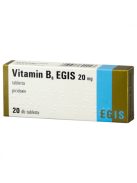 VITAMIN B6 Egis Gyógyszergyár Zrt. 20 mg tabletta 20 db