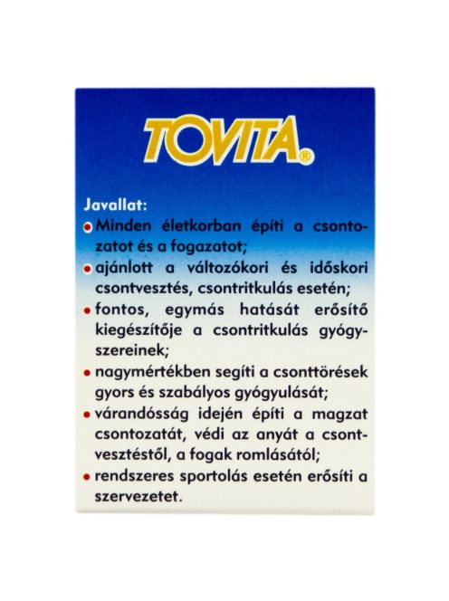 TOVITA csonterősítő tabletta 60 db