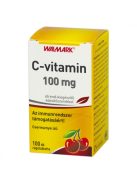 WALMARK C-VITAMIN 100 mg cseresznye ízű rágótabletta 100 db