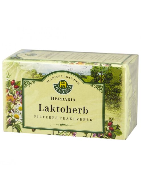 HERBARIA LAKTOHERB TEJSZAPORÍTÓ tea filteres 20 db