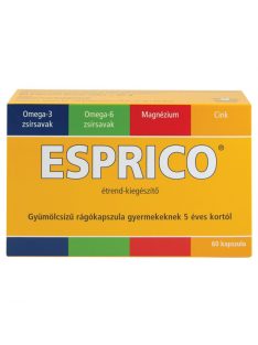 ESPRICO gyümölcsízű rágókapszula gyermekeknek 60 db