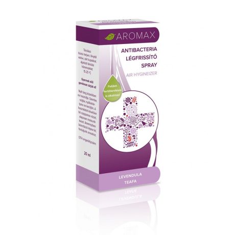 Aromax Antibakteriális légfrissítő spray levendula-teafa 20 ml