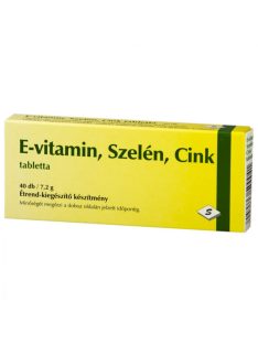 SEPHARMA E-VITAMIN SZELÉN CINK tabletta 40 db