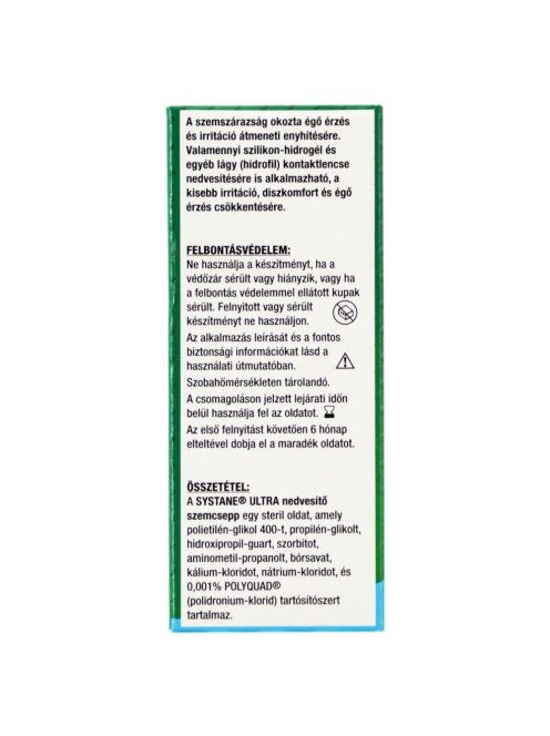 SYSTANE ULTRA nedvesítő szemcsepp 10 ml