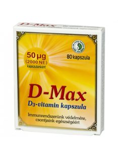 DR. CHEN D-MAX D3 VITAMIN kapszula 80 db