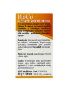 BIOCO D3-VITAMIN 2000 NE tabletta 100 db
