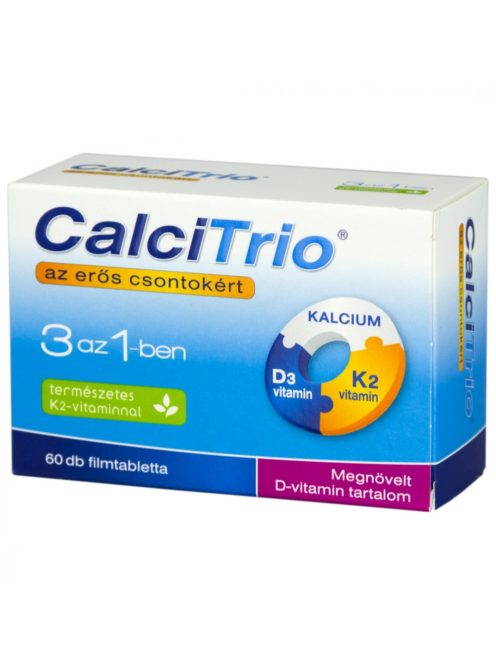 CALCITRIO 3 az 1-ben étrend-kiegészítő filmtabletta 60 db