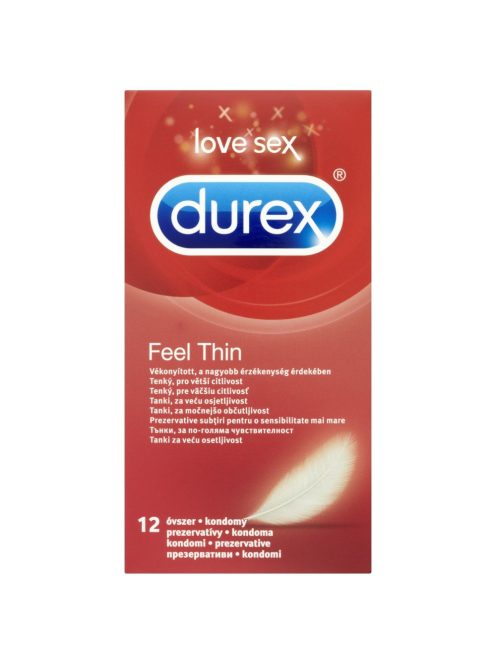 DUREX FEEL THIN óvszer 12 db