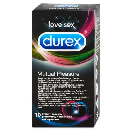 DUREX MUTUAL PLEASURE óvszer 10 DB