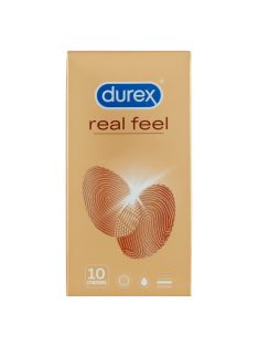 DUREX REAL FEEL LATEXMENTES óvszer 10 db