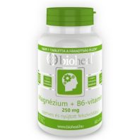 BIOHEAL MAGNÉZIUM + B6-VITAMIN 250 mg kapszula 70 db