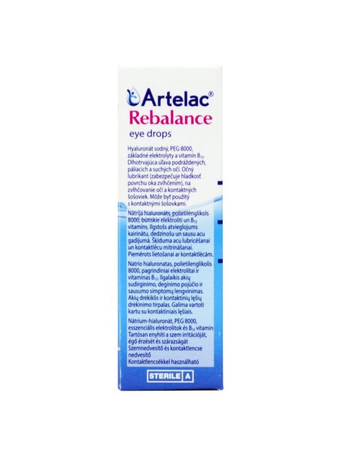 ARTELAC REBALANCE szemcsepp 10 ml