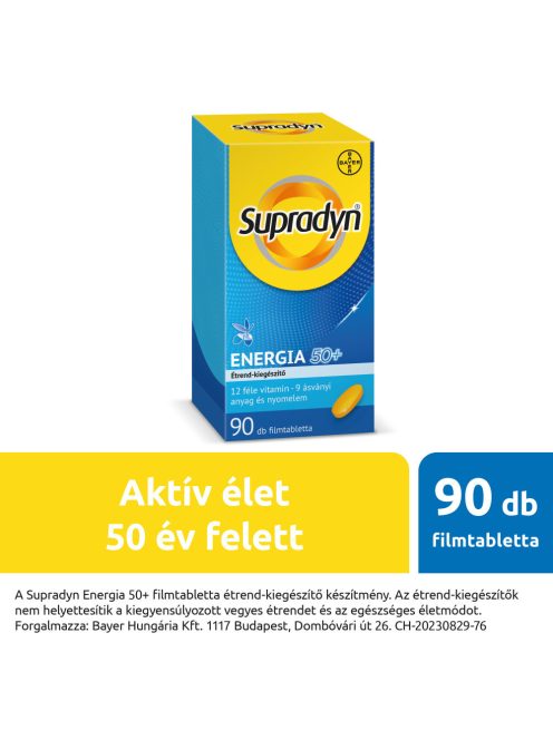 SUPRADYN ENERGIA 50+ filmtabletta 90 db