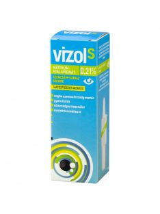VIZOL S 0,21% oldatos szemcsepp száraz szemre 10 ml